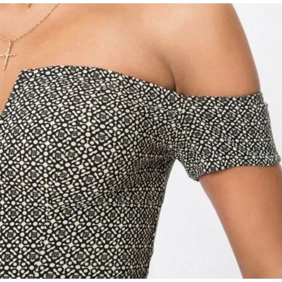 Free People Lucky Now Brami Size Medium NWT Festival Top Boho - Picture 2 of 6